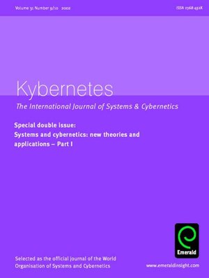 cover image of Kybernetes, Volume 31, Issue 9 & 10
